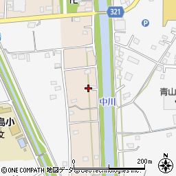 埼玉県春日部市新川74周辺の地図
