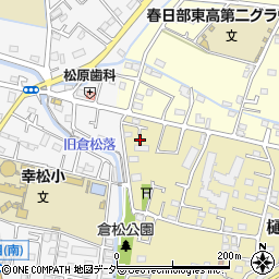 埼玉県春日部市樋堀255周辺の地図