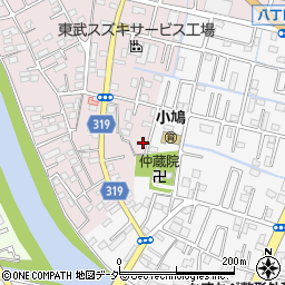 埼玉県春日部市小渕9周辺の地図