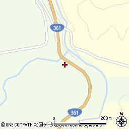 岐阜県高山市高根町日和田1719周辺の地図