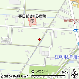 埼玉県春日部市金崎1052周辺の地図