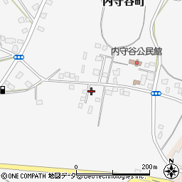茨城県常総市内守谷町4833-13周辺の地図