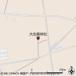大生殿神社周辺の地図