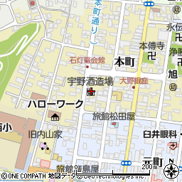 株式会社宇野酒造場周辺の地図