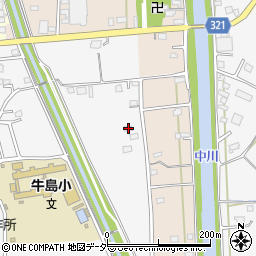 埼玉県春日部市牛島1155周辺の地図
