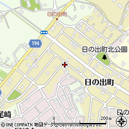 千葉県野田市日の出町6-37周辺の地図
