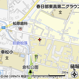 埼玉県春日部市樋堀250周辺の地図