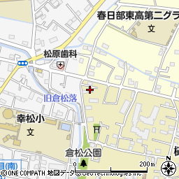 埼玉県春日部市樋堀252周辺の地図