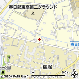 埼玉県春日部市樋籠152周辺の地図
