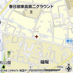 埼玉県春日部市樋籠151周辺の地図
