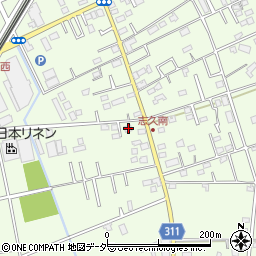 埼玉県北足立郡伊奈町小室4382周辺の地図