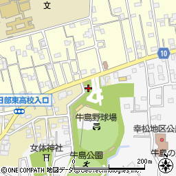 埼玉県春日部市樋堀3周辺の地図