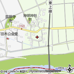 埼玉県東松山市毛塚368周辺の地図
