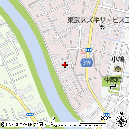 埼玉県春日部市小渕719周辺の地図