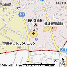 マスダ茎崎店周辺の地図