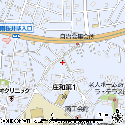 埼玉県春日部市西金野井238周辺の地図