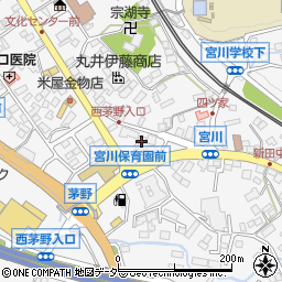 長野県茅野市宮川5782周辺の地図