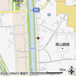 埼玉県春日部市下柳863周辺の地図