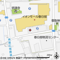埼玉県春日部市下柳450周辺の地図