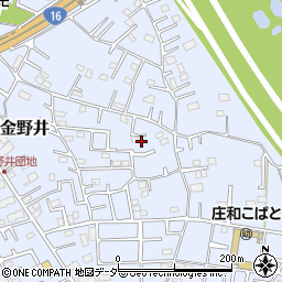 埼玉県春日部市西金野井1794周辺の地図