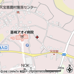 茨城県つくば市天宝喜705周辺の地図