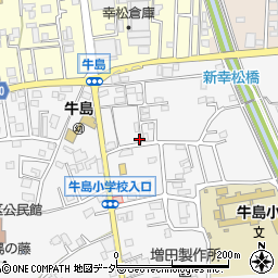 埼玉県春日部市牛島980周辺の地図
