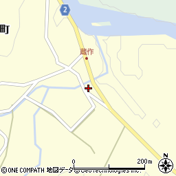 福井県福井市蔵作町23周辺の地図
