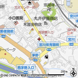 浅川菓子店周辺の地図