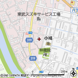 埼玉県春日部市小渕11周辺の地図
