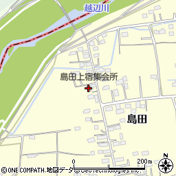 島田上宿集会所周辺の地図