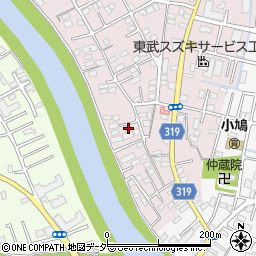 埼玉県春日部市小渕720周辺の地図