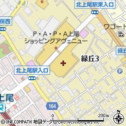 株式会社レーベンハウス　北上尾店周辺の地図