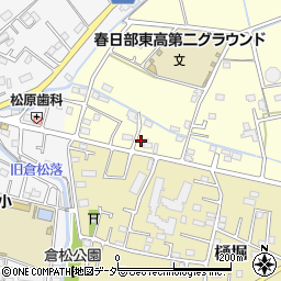 埼玉県春日部市樋籠79周辺の地図