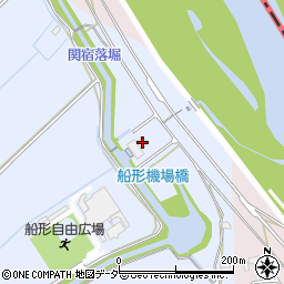 船形揚排水機場周辺の地図