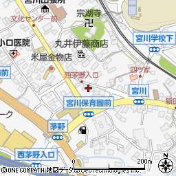 長野県茅野市宮川4521周辺の地図