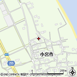茨城県鹿嶋市小宮作699周辺の地図