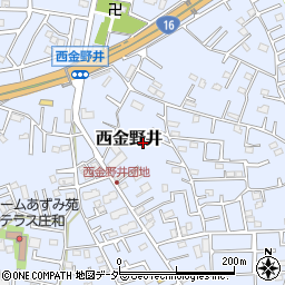 埼玉県春日部市西金野井1823周辺の地図