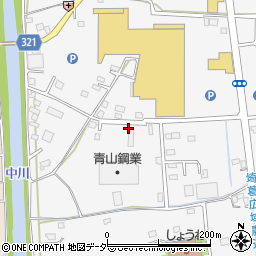 埼玉県春日部市下柳878周辺の地図