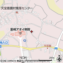 茨城県つくば市天宝喜703周辺の地図