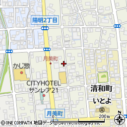 福井県大野市月美町10-17周辺の地図