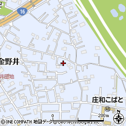 埼玉県春日部市西金野井1799周辺の地図
