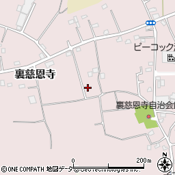 埼玉県さいたま市岩槻区裏慈恩寺周辺の地図