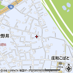 埼玉県春日部市西金野井1798周辺の地図