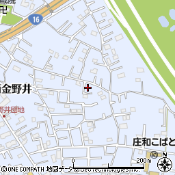 埼玉県春日部市西金野井1800周辺の地図