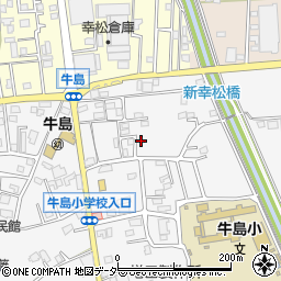 埼玉県春日部市牛島1061周辺の地図
