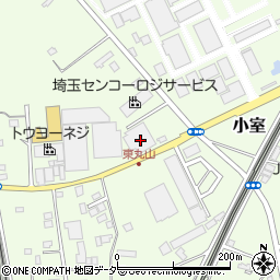 埼玉県北足立郡伊奈町小室4837-1周辺の地図