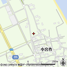 茨城県鹿嶋市小宮作701周辺の地図