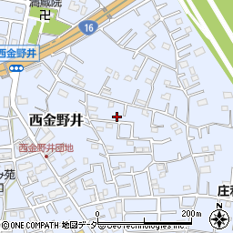 埼玉県春日部市西金野井1803周辺の地図