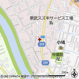 埼玉県春日部市小渕690-1周辺の地図