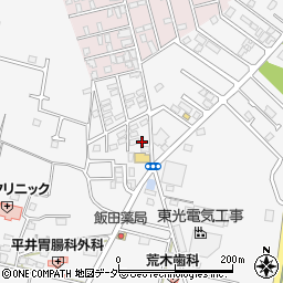 茨城県つくばみらい市板橋2843周辺の地図